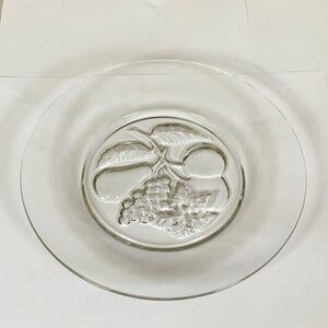Vintage glass plate
